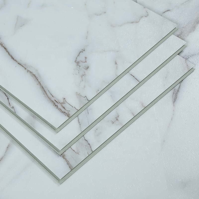 Взгляд Spc FSC 4.0mm мраморный справляясь коммерчески настил винила Spc водоустойчивый