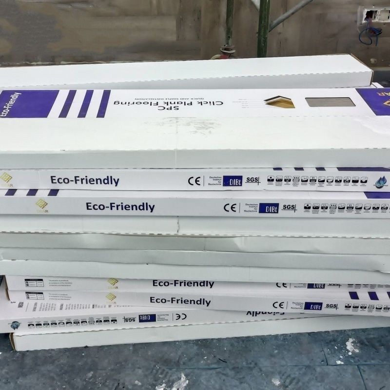 Экологически дружелюбный деревянный настил Spc зерна блокируя настил 4,5 Mm Spc