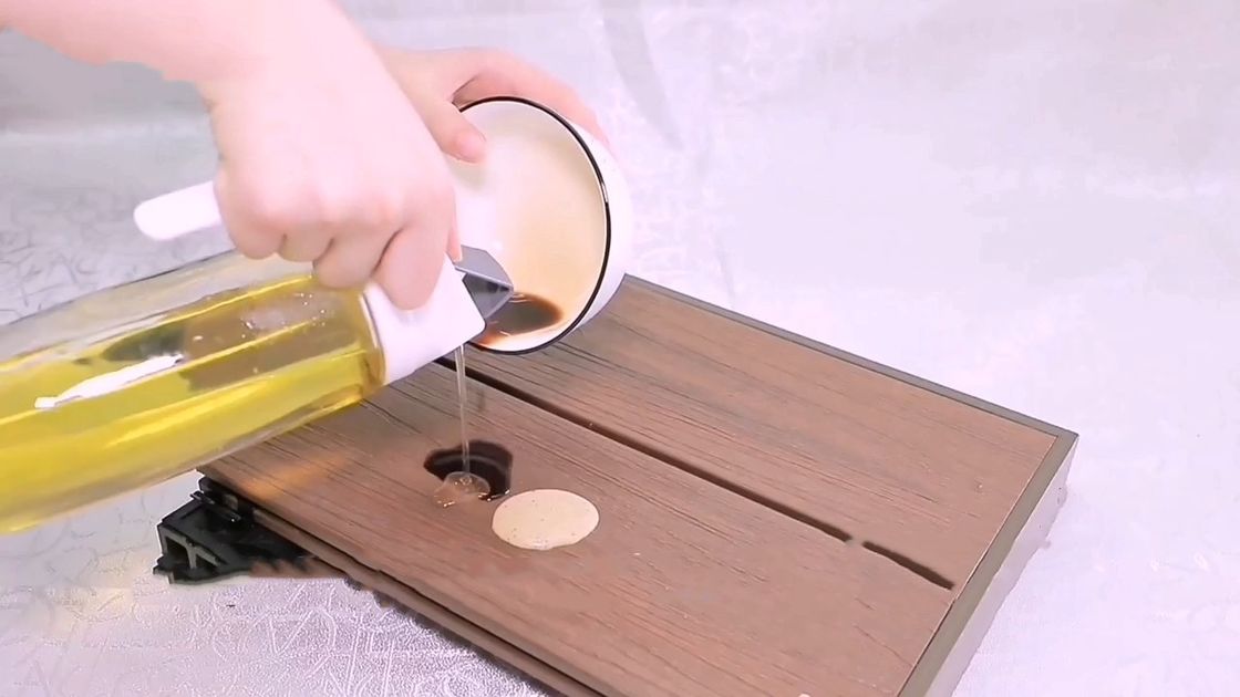 Анти- УЛЬТРАФИОЛЕТОВАЯ бамбуковая палуба настила Wpc крылечка внешнее 11mm 22mm огнеупорное