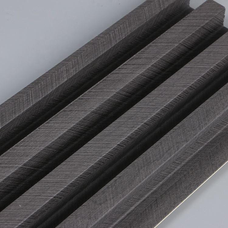 Декоративные дома строительные материалы Экономические деревянные зерна ПВХ WPC стеновые панели