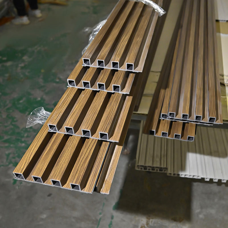 Экологически чистые деревянные пластмассовые композиты WPC Интерьерная решетка