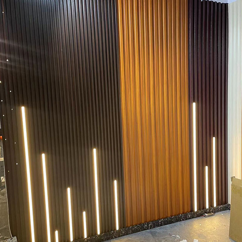 Красочные панели для стены из ПВХ Декорации для стен Интерьер Легкая установка Антиграбитные стены из ПВХ