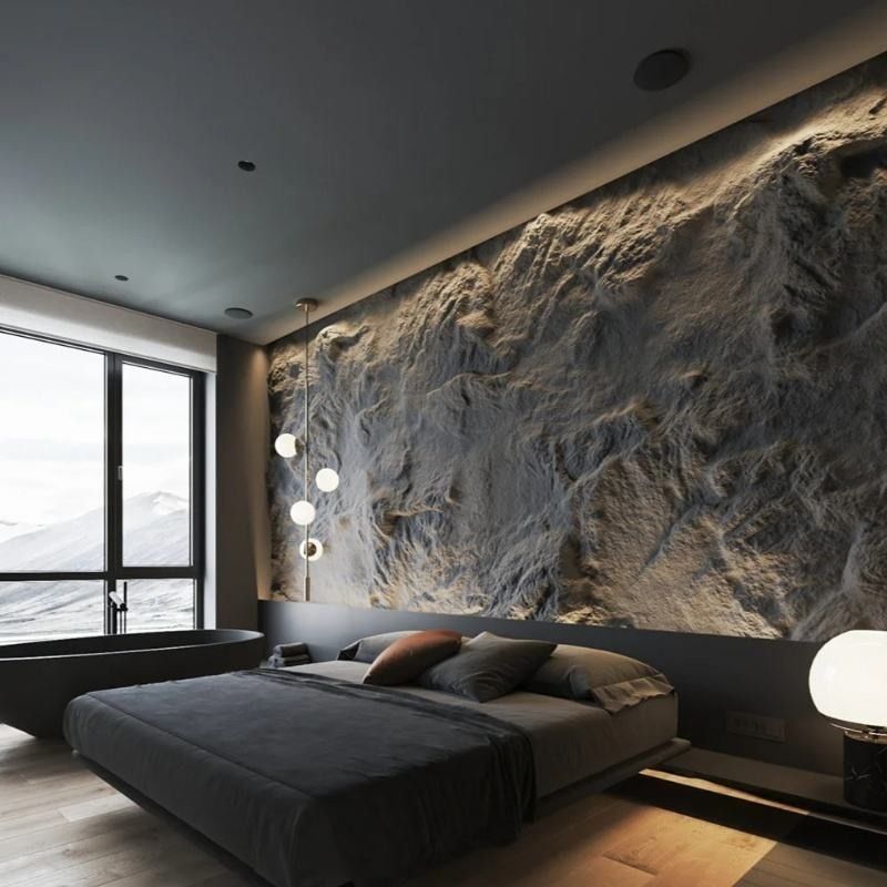 Производственная цена Искусственная культура Камень ПУ Пена Камень Для Декорации Стены ПУ 3D Стенная панель