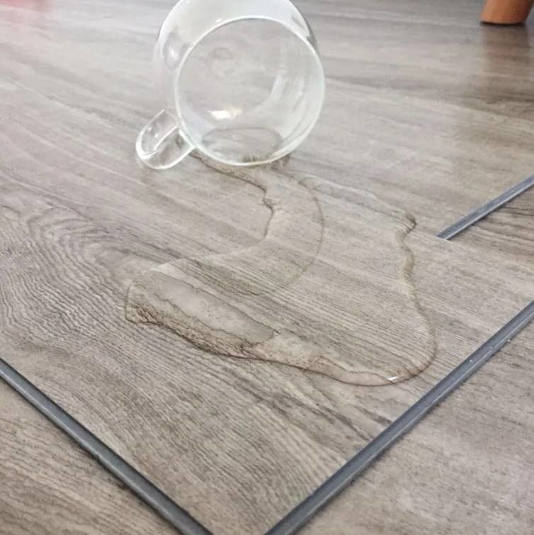 Взаимозамыкающиеся PVC SPC полы Виниловые плитки Виниловые доски для пола гаража