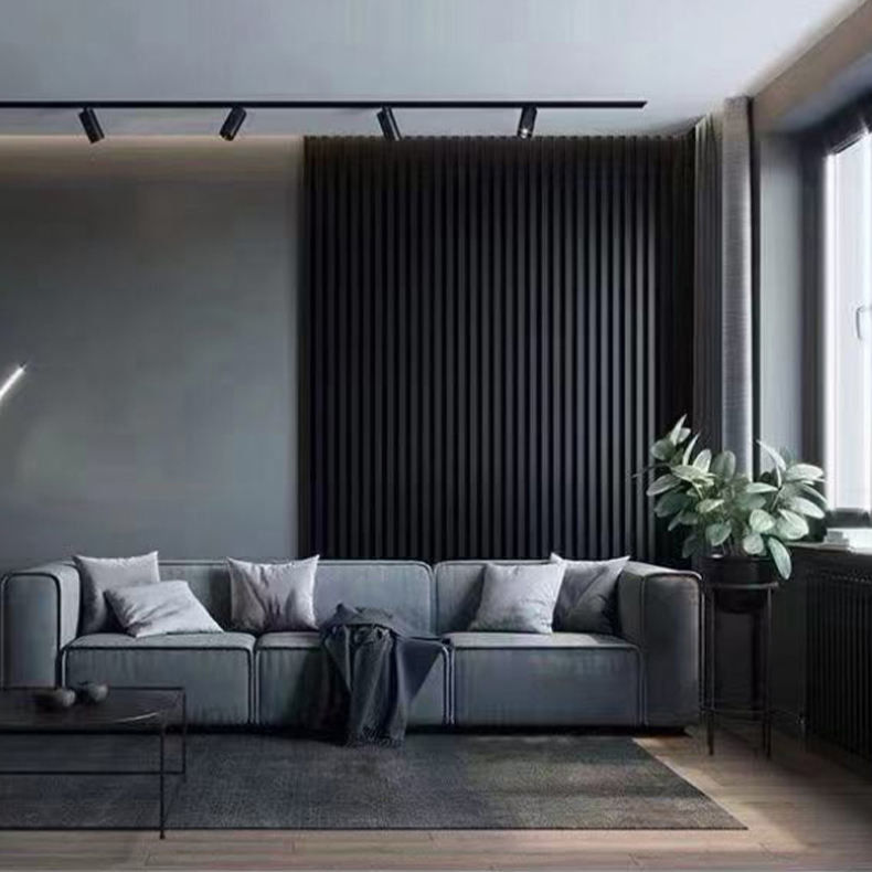 Фабрика оптом экологическая деревянная обои WPC ПВХ Пластиковая обои Стены для телевизора для внутренних наружных цветов