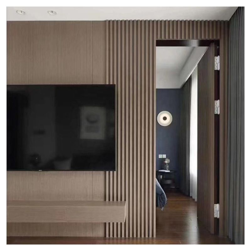 Дешевая цена Декоративный дом Строительные материалы Экономические деревянные зерна ПВХ ПВХ Стенные панели