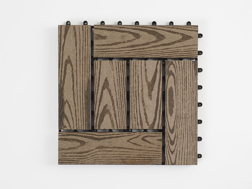 Площадки для покрытия полов из древесного пластика WPC Традиционный дизайн DIY Внешняя экструзионная подстилка