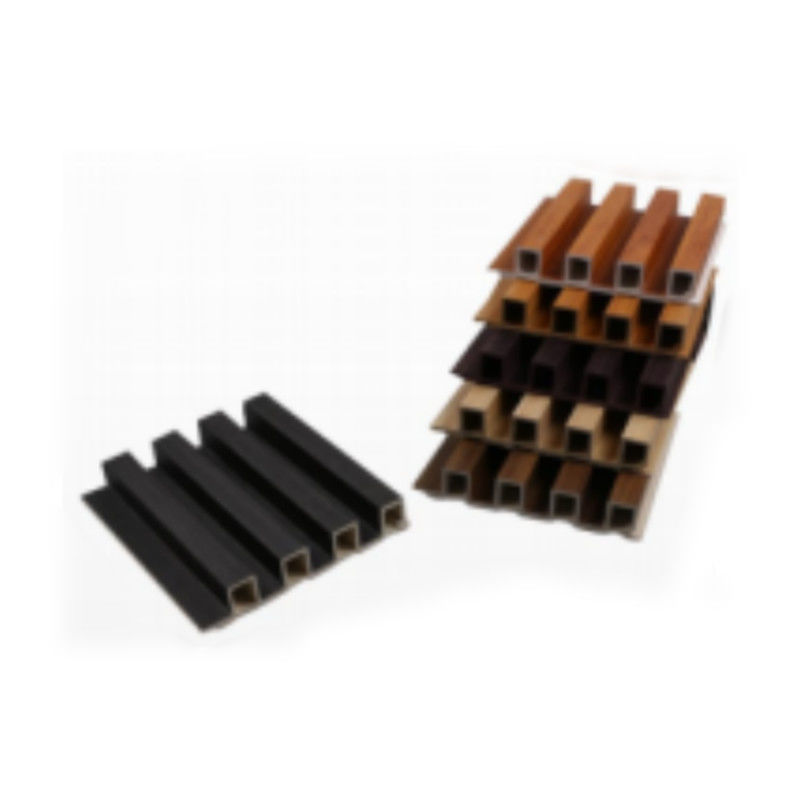 Фабричная цена Внутренний водонепроницаемый водонепроницаемый деревянный композитный стеновой лювер Внешний WPC декоративные стеновые панели