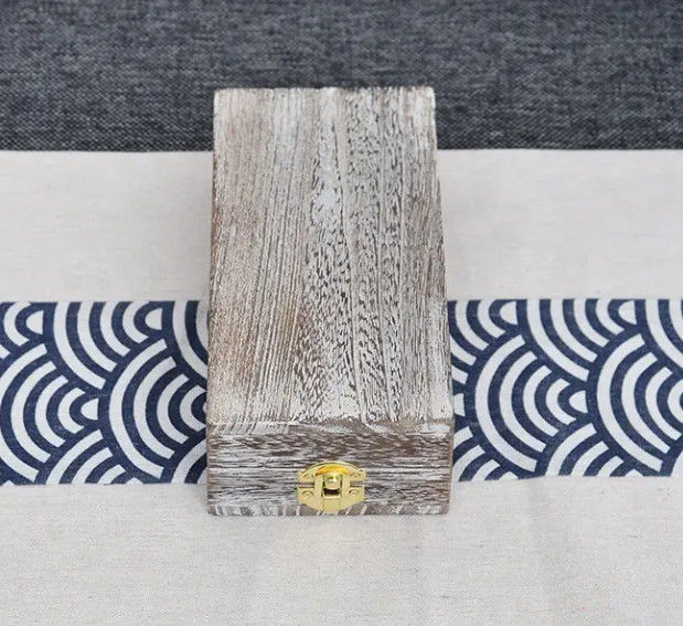 Настраиваемая многоцветная паулоwnia твердая деревянная ювелирная коробка для хранения подарков