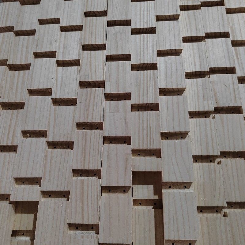 Современный дизайн Хранилище дерева Внешний деревянный водонепроницаемый сосновый сад