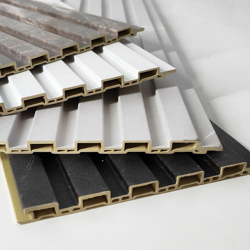 Современное искусство интерьера лоувер декоративные 3d флейтированные Wpc стенные панели для стены или потолка и внутреннего телевизора ПВК панель покрытия