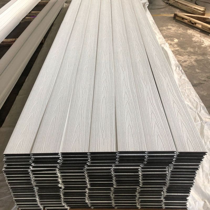 Европейский экструзионный водонепроницаемый пол WPC полые покрытия композитные покрытия для наружного использования