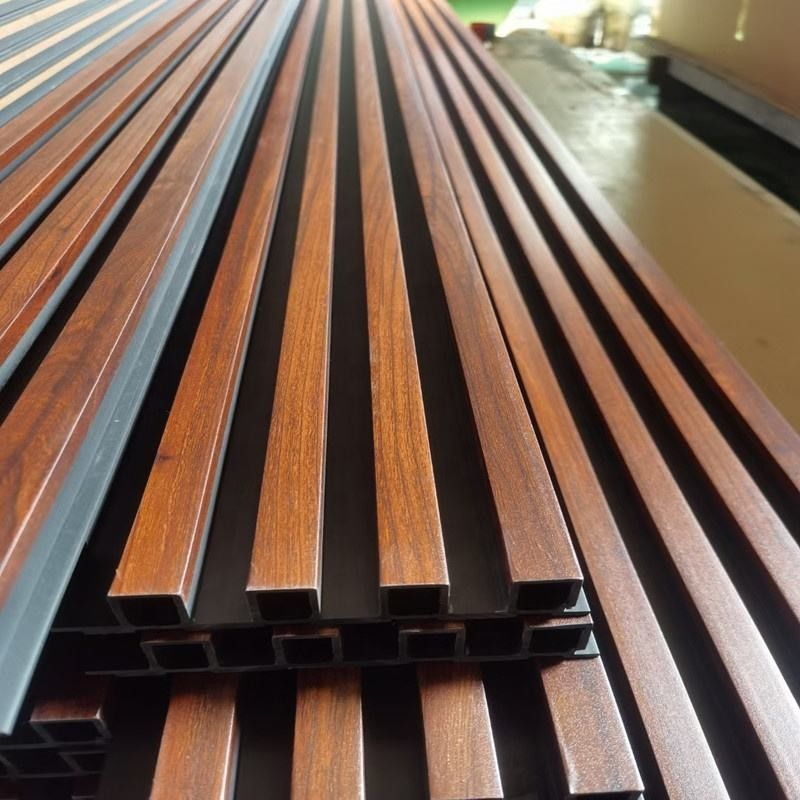 Черная доска Дома Внутренняя стена Декоративная стена WPC с водонепроницаемой функцией