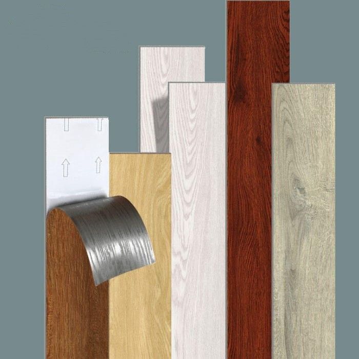 Самоклеящийся водонепроницаемый ПВХ напольный столбик DIY виниловый пол для внутреннего декора в офисном здании