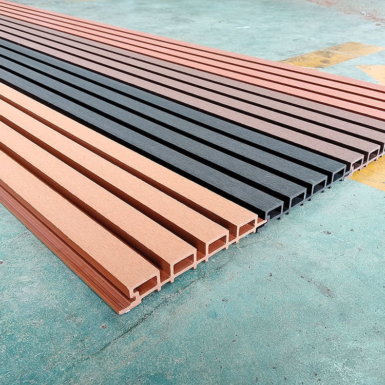 Внешние панели соэкструзии Внутренние PVC декоративные стенные панели водонепроницаемые композитные WPC стенные облицовки