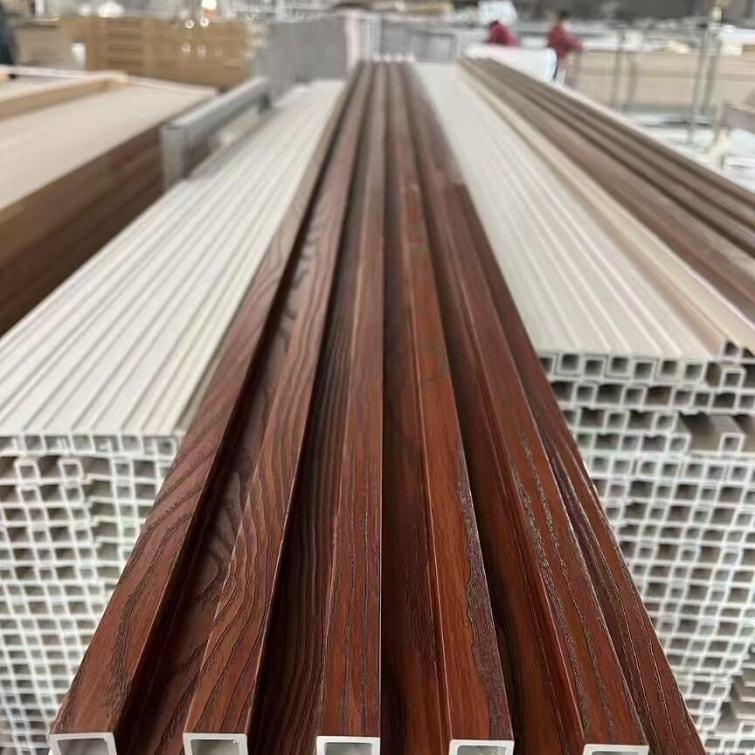 Внутренняя стеновая панель из ДПК с рифлением 3D, альтернатива дереву из ПВХ, для улицы/коммерческих помещений/кухни/спортзала, пластиковая панель, водонепроницаемая стеновая панель