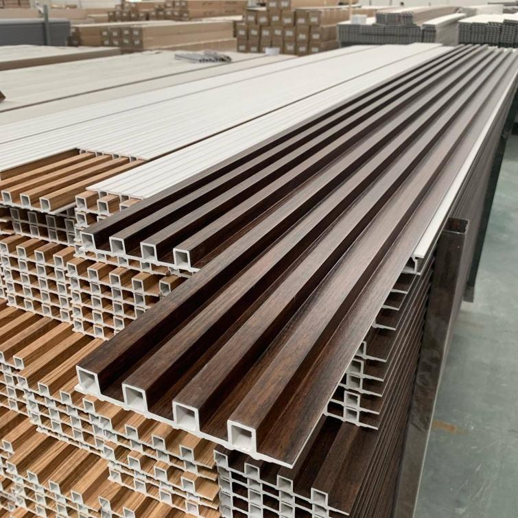 Внутренняя стеновая панель из ДПК с рифлением 3D, альтернатива дереву из ПВХ, для улицы/коммерческих помещений/кухни/спортзала, пластиковая панель, водонепроницаемая стеновая панель