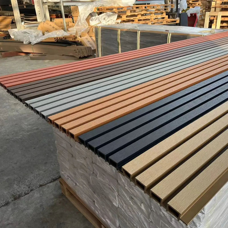 Высококачественная облицовка стен из ДПК для наружного применения, композитная внешняя облицовка стен из ДПК, наружные панели облицовки стен из ДПК