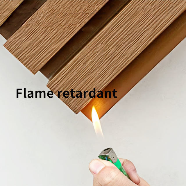 100% Raw Material Plastic Wpc Cladding Wall Panel Glossy Surface Exterior Composite Wpc Wall Panel Popular