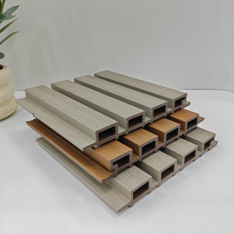 WPC современный геометрический шаблон водонепроницаемая наружная стена панель композитная наружная облицовка 5+ года гарантия графическое решение