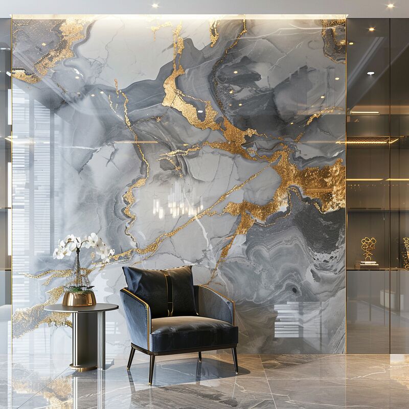 600 * 2440 мм 4 мм 5 мм индивидуальный дизайн SPC мраморная доска водонепроницаемая для интерьера ПВХ стеновая панель Пластик УФ мраморный лист
