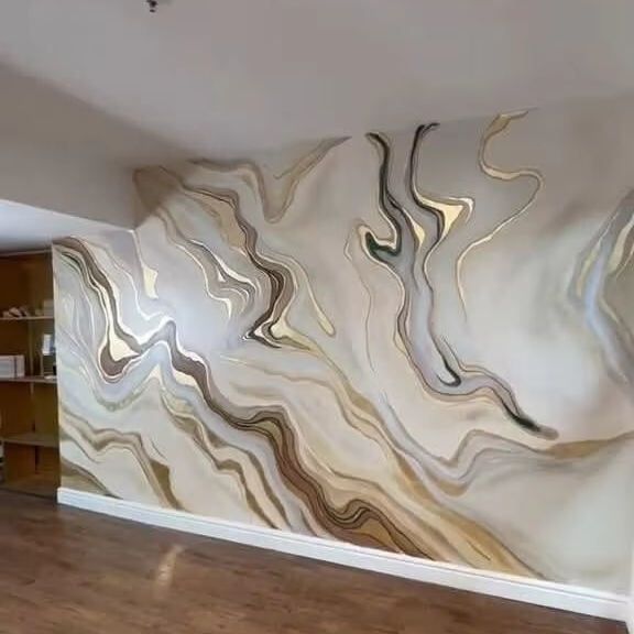 Романтический декоративный PVC мраморный лист Розовый цветок УФ мраморный стенный панель для декорации спальни