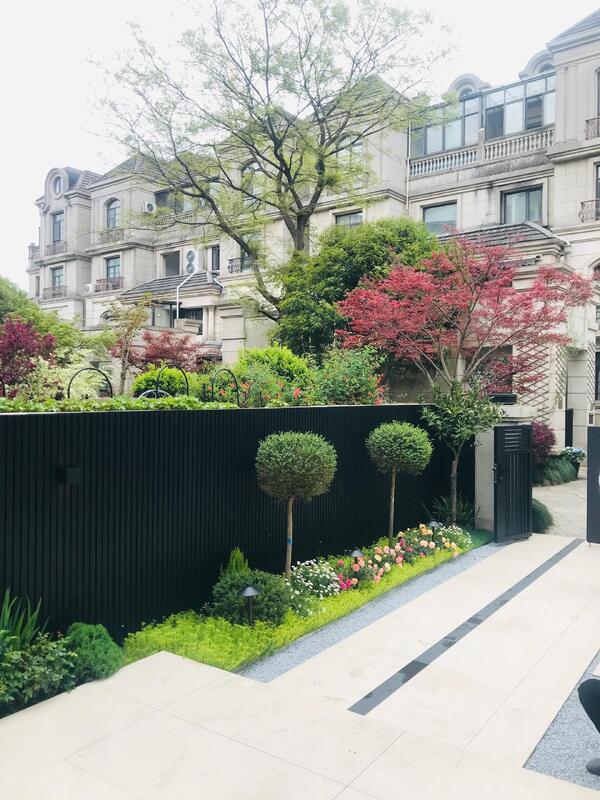 Современная фасадная панель WPC для наружной отделки наружной стены