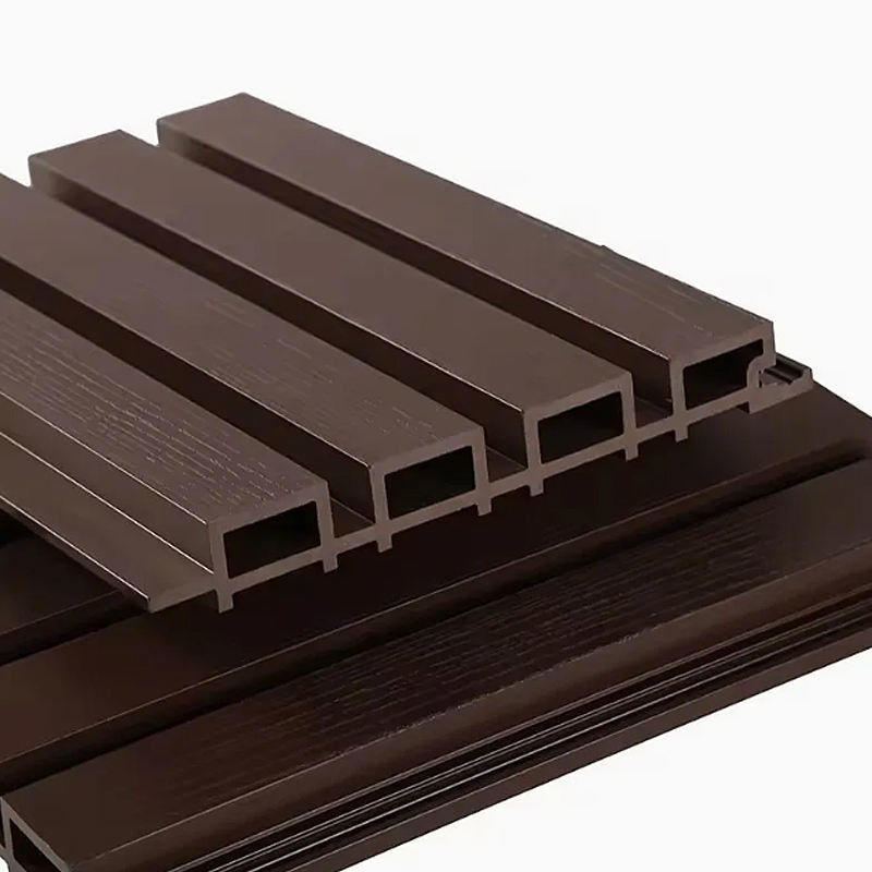Водонепроницаемые внешние панели облицовки WPC Стенные панели для наружного использования Декоративные внешние деревянные Wpc стенные облицовки