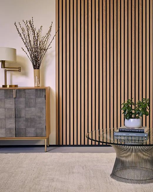 Современный дизайн Акупанель Акустическая стеклянная панель деревянный МДФ Материал для гостиниц Звукозащитный и графический дизайн Решение способны