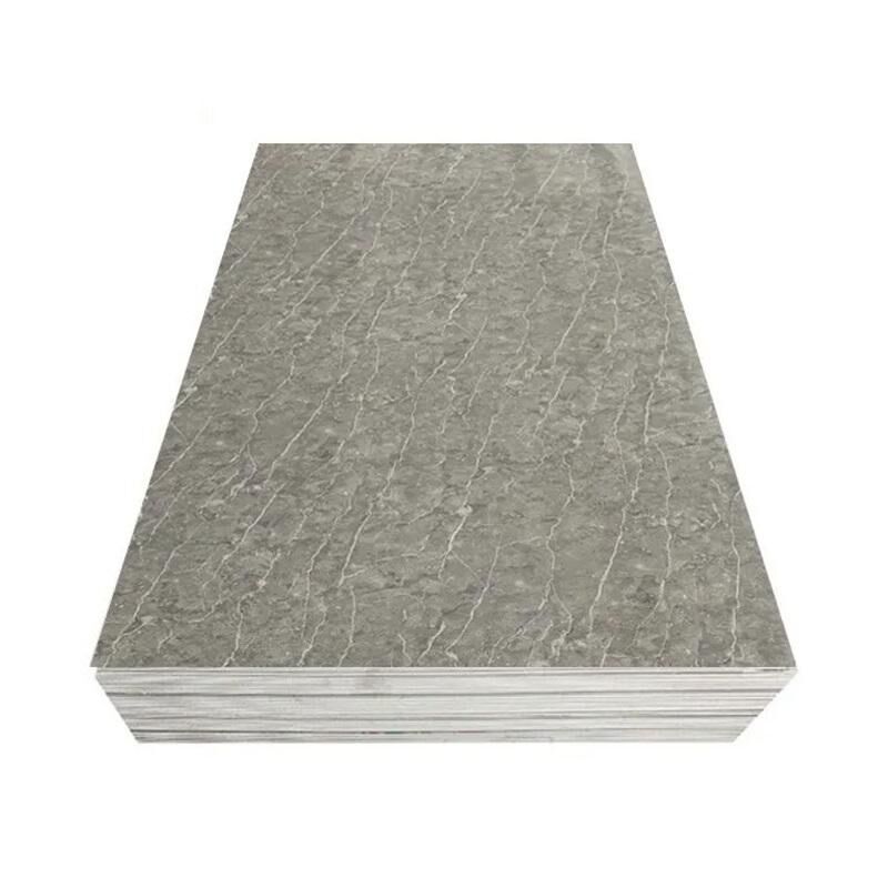 Высококачественный стеклянный панель ПВХ с ультрафиолетовым мармуровым эффектом влажность и водонепроницаемость WPC для гостиничных украшений Лучшая цена