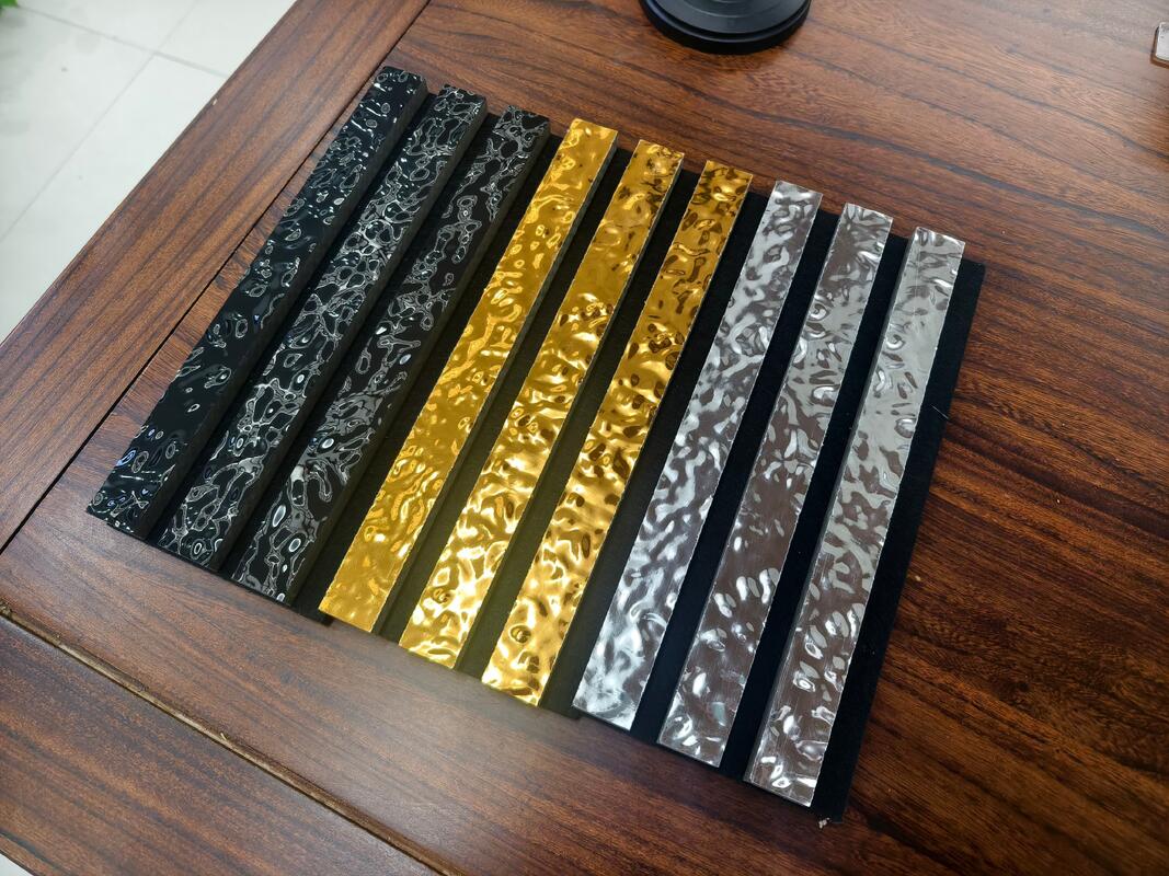 Сертифицированный современный дизайн акустический стенный панель звуконепроницаемый 3D PET пленка Водная волна Звукопоглощающая решетка решетка декоративная панель