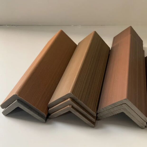 Фабричная цена WPC наружные аксессуары угловая линия угловые покрывающие угловые полосы для наружных покрытий и стенных панелей