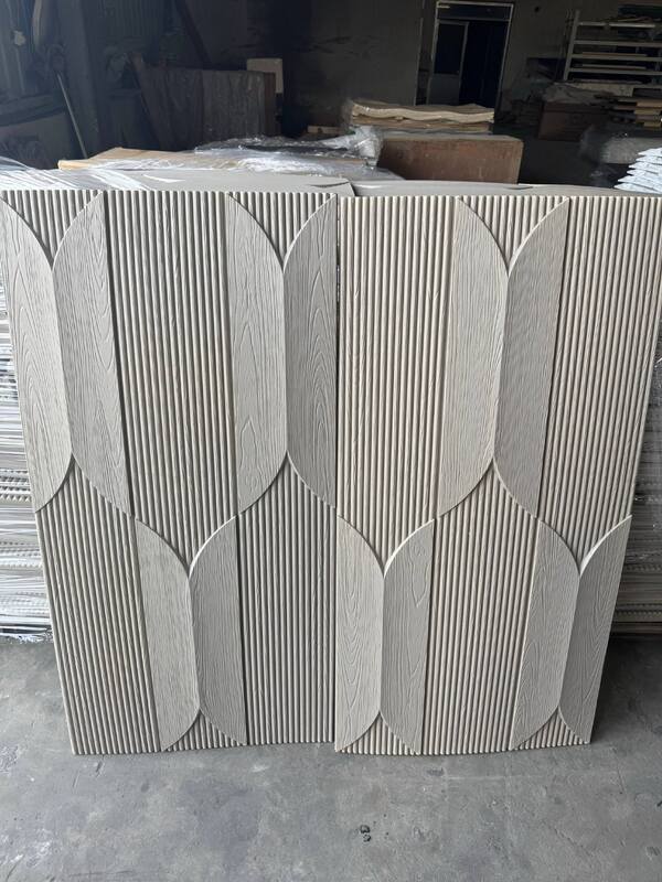 3D PU Stone Wall Cladding High Quality Waterproof Fireproof Indoor Hotel Villa Exterior Interior Decor Modern Style 1200*600mm