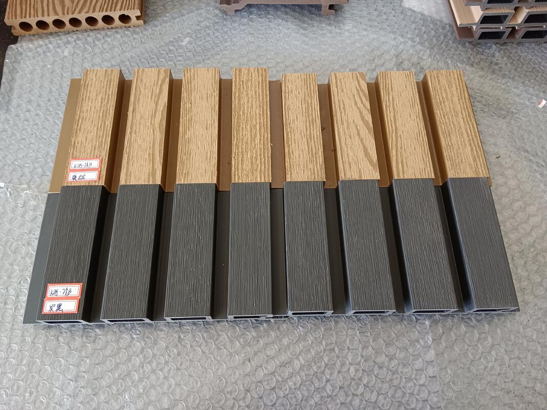 Siding Co-extrusion External Cladding Outdoor Decoration Cladding Exterior PVC Wpc Wall Panels