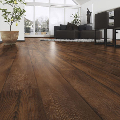 Винил планки щелчка настила винила Piso Laminado 8mm SPC справляясь УЛЬТРАФИОЛЕТОВОЕ покрытие