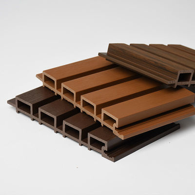 Царапина панели стены 168*22mm бамбукового волокна составная внутренняя WPC анти-