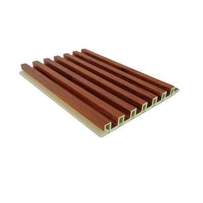 Современный дизайн стеклянный панель WPC Высокое качество стенной облицовки роскошный телевизор фон панель стены