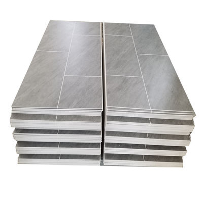 Водостойкий ПВХ Пластиковый Каменный Мраморный СPC Стенная облицовка Luxury SPC Vinyl Rigid Core Board Внутренняя стена