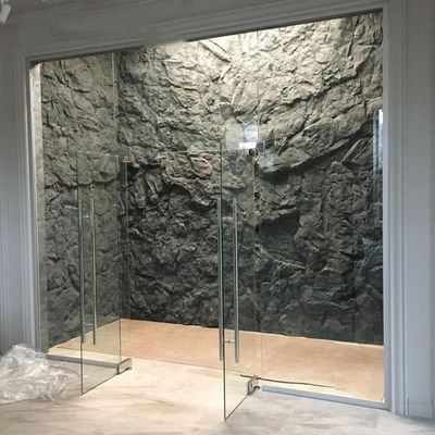 Легкий декоративный ПУ каменный стенный панель Wpc интерьер