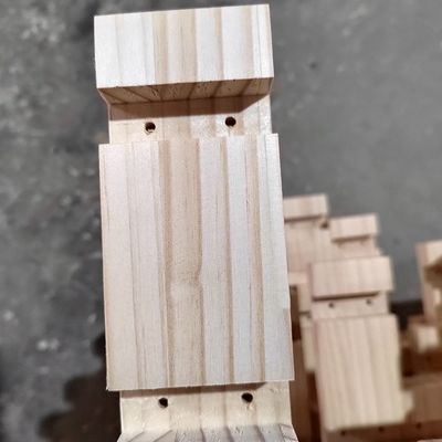 Современный дизайн Хранилище дерева Внешний деревянный водонепроницаемый сосновый сад