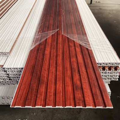 Внутренняя стена Wpc с деревянной текстурой Стоимость стена Wpc