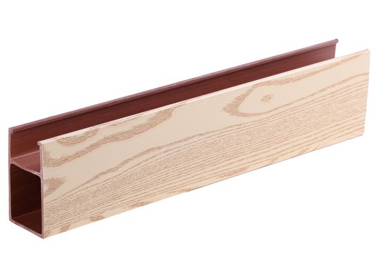 Экологически чистые полые квадратные ПВХ трубы, колонны, древесно-пластиковый брус, труба из ДПК для перегородок