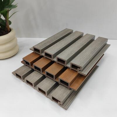 WPC современный геометрический шаблон водонепроницаемая наружная стена панель композитная наружная облицовка 5+ года гарантия графическое решение