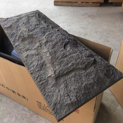 Современный дизайн ПУ каменный стенный панель ПВХ искусственный камень пены для интерьера внешний водонепроницаемый функция декоративный лист тип