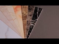 Новейшая ПВХ мраморная панель с УФ-покрытием, водонепроницаемая, с замковым соединением для установки в гостиной.