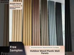 Высококачественные деревянные зернистые ПВХ панели Wpc для стен, декоративные панели для внутренней отделки