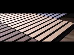 Акустическая деревянная панель стены