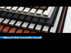 Акустическая деревянная панель стены