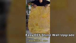 Гибкие мягкие каменные стеновые панели Легкая установка DIY