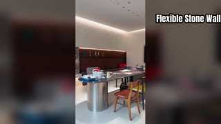 Гибкие каменные панели огнестойкие водонепроницаемые